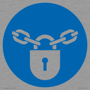 Mandatory: Keep locked